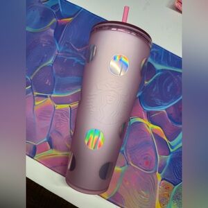 BNWT Pink Disney Starbucks 24 oz Tumbler